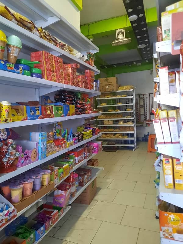 Chance deal Fully equipped running super store available for rent in Khalid commercial Dha phase 7 ext 10