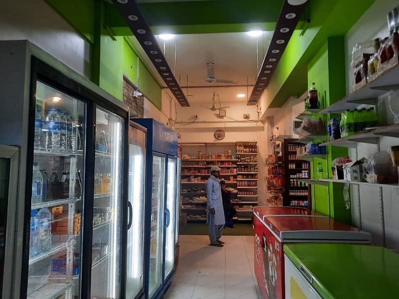 Chance deal Fully equipped running super store available for rent in Khalid commercial Dha phase 7 ext 11