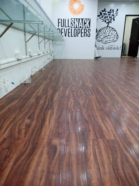 Pvc Vinyl Laminated Wooden Floor. 4