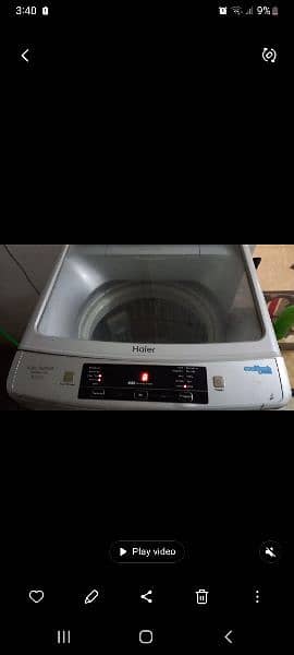 hayer full automatic washing machine 1