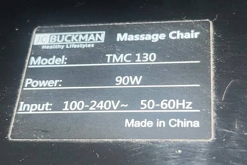 Massage chair for sale | jc buckman massage chair 3