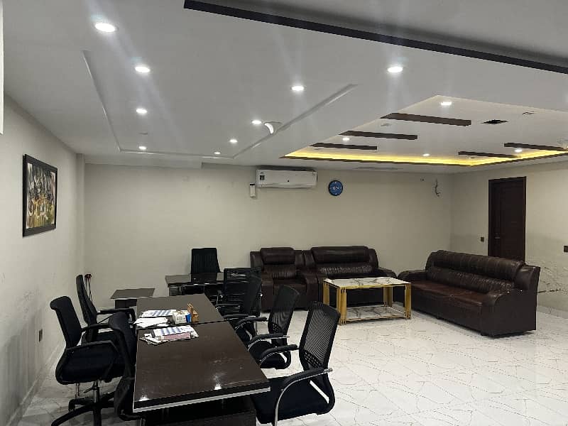 5 marla commercial basement fully furnished for office use available 4