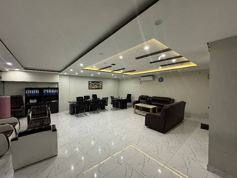 5 marla commercial basement fully furnished for office use available 5