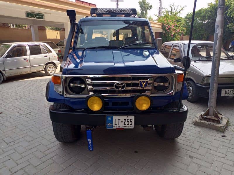 Toyota Land Cruiser 1987 rkr jeep bj 70 2