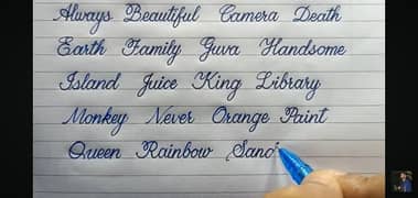 handwriting