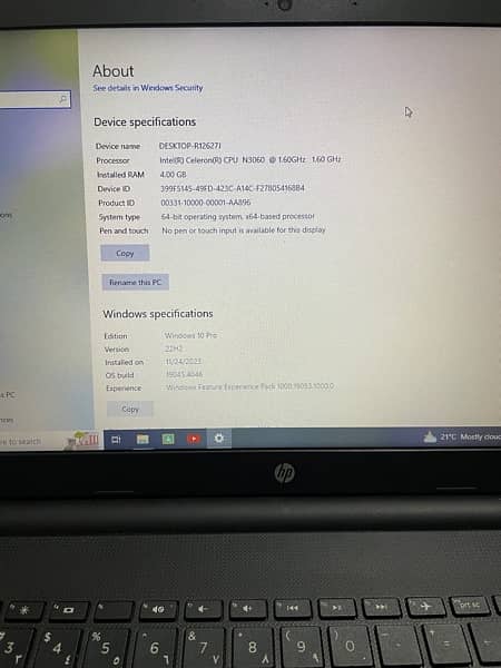 Laptop  N3060 0