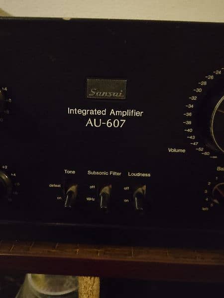 sansui stereo Amplifier AU 607 1