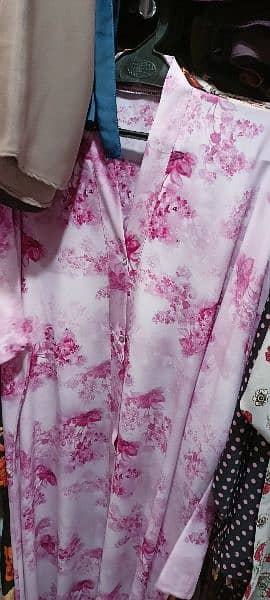 Abaya Burkha printed Front open 1