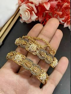 Beautiful zircon bangles