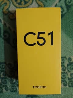 Realme C51 Black with box charger