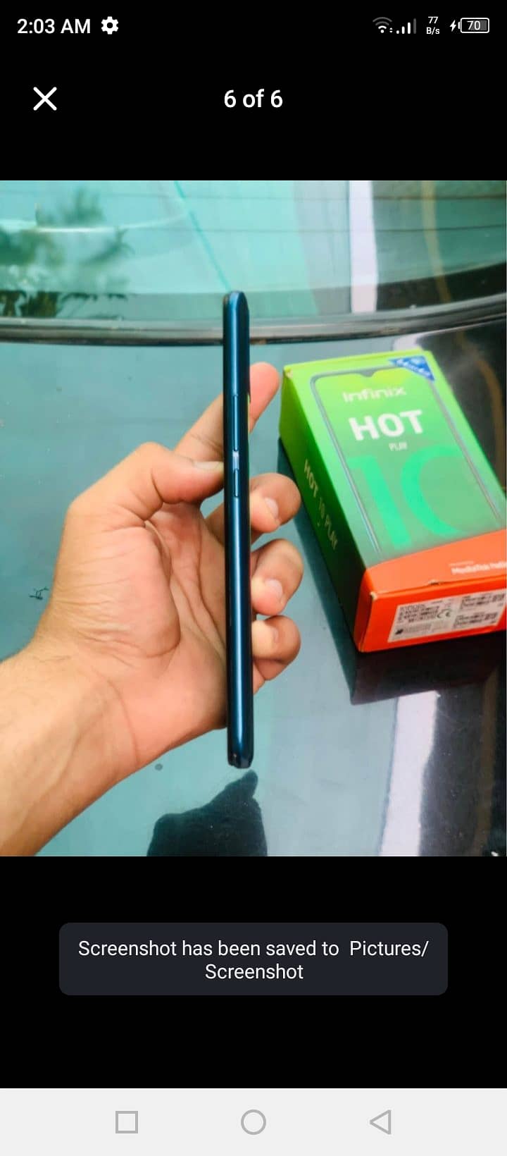 Infinix hot 10 ply 4 64 1