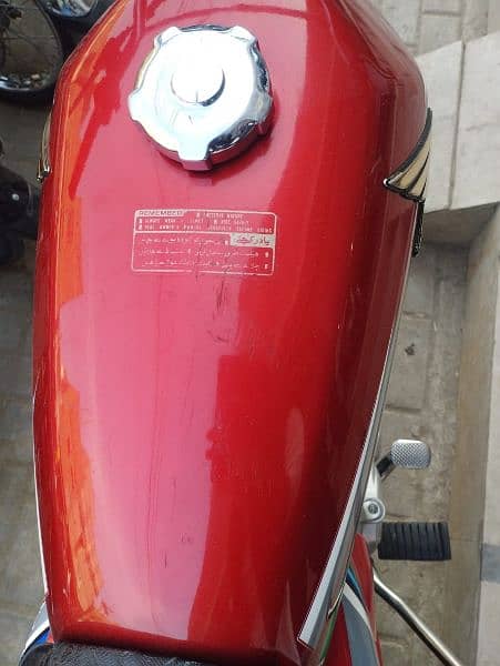 Honda 125 Model 2023 Karachi Num 4