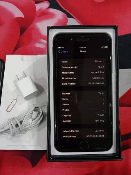 iphone 7 plus 128gb All ok 4