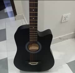 Acoustic guitar with all accessories