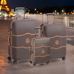 Delsey Paris Chatelet Air, Dark Brown Luggage Set of 3 Bags in Pakist