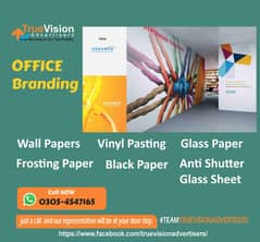 Vehicle Graphics and Office Wall Decore