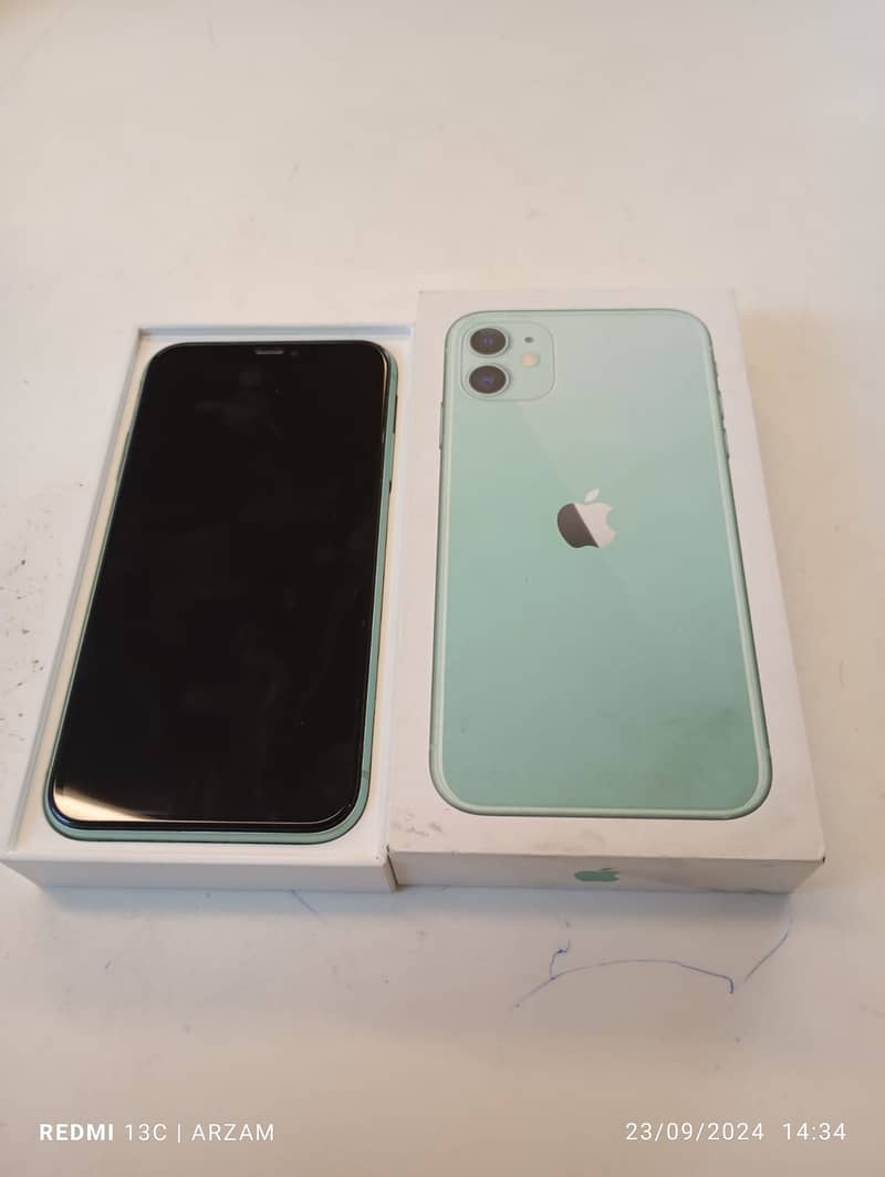 iphone 11 128gb pta approved with one month checking warranty 1