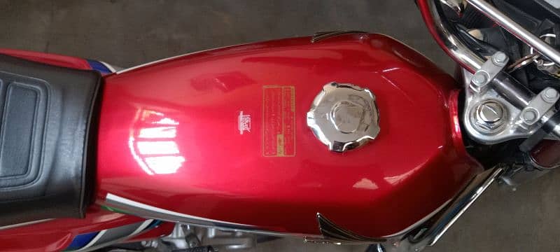 Honda cg 125 red color total original 3