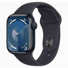 apple watch 9 series midnight black color 0