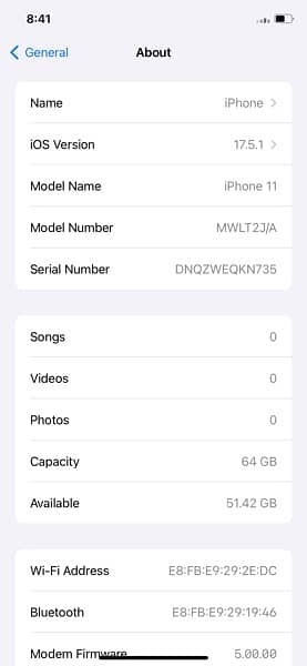 iphone 11 64gb PTA approved 6