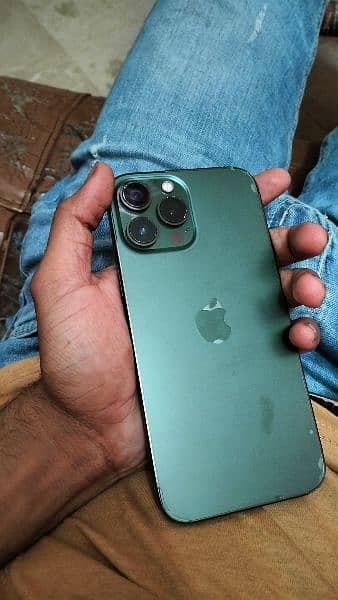 iphone 13 pro max green colour jv 2