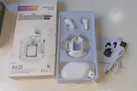 TWS Air31 Earbuds with Pouch having Bluetooth 5.3 with Touch Control