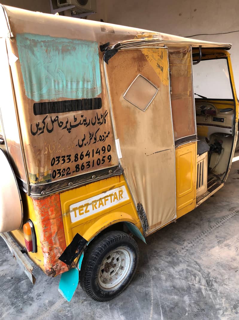 Tezraftar Rickshaw 2018 model registration 2019 5