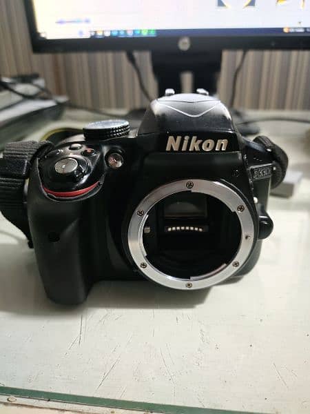 DSLR Nikon D3300 Camera With 55mm+85mm lens 5