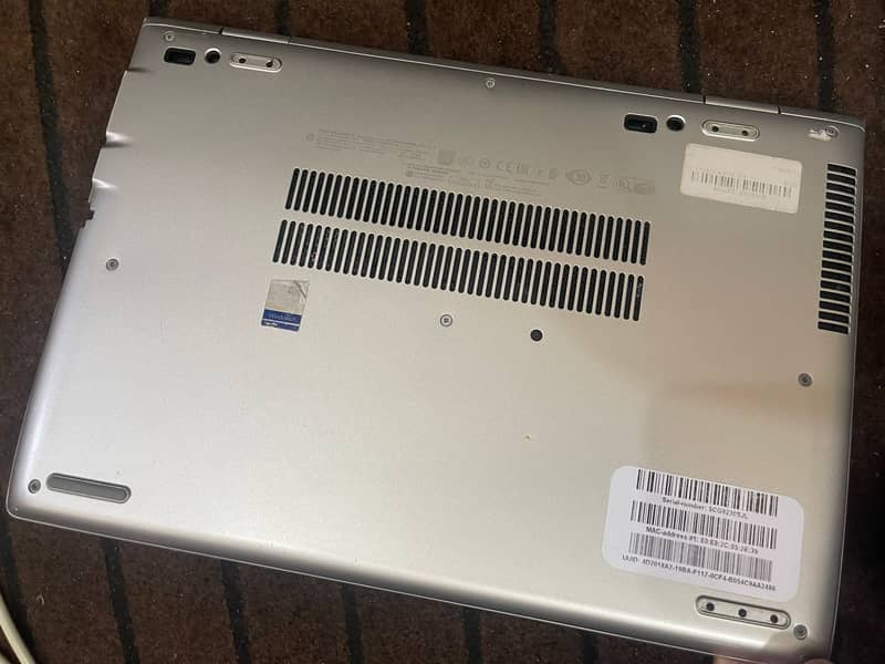 HP probook i7(8th generation) 16GB RAM 256GB SSD +500 HARD DRIVE 3