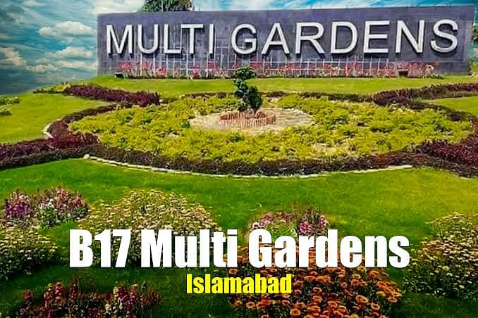 MULTI GARDENS B17 ISLAMABAD B BLOCK 1 KANAL GOOD LOCATION PLOT AVAILABLE FOR SALE 7