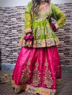 Fancy mehndi dress