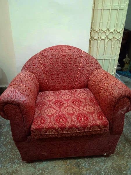 sofa set 1 ,2 ,3, new condition 2