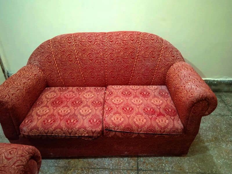 sofa set 1 ,2 ,3, new condition 5