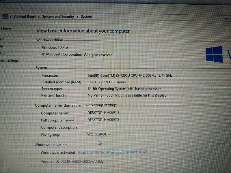 HP laptop 7th generation Urgent Sale 0