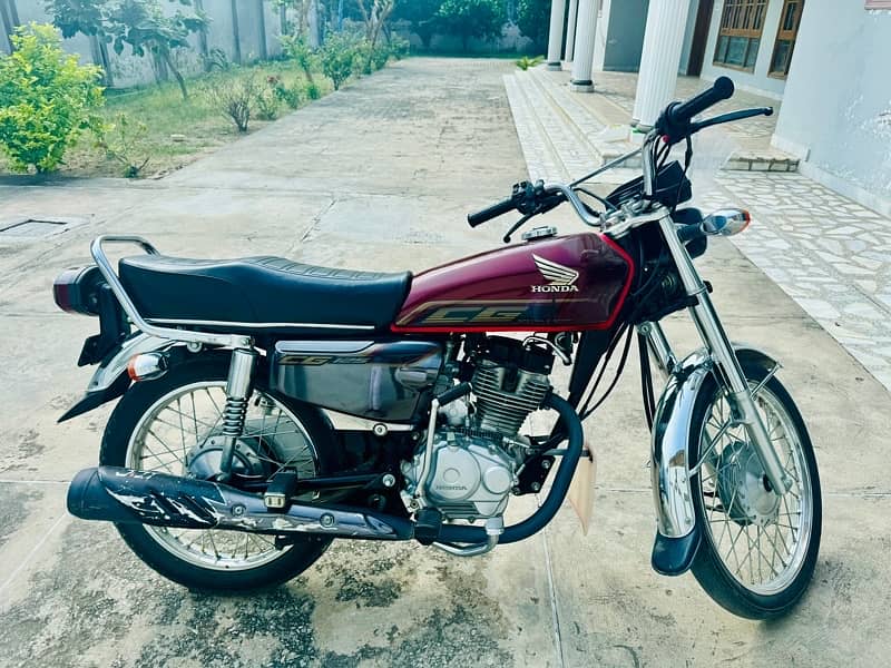 honda 125 self start 5