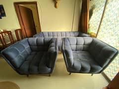 velvet sofa set