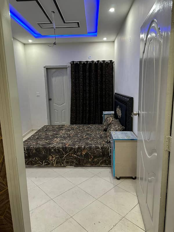 Fully Furnished Flat for Rent in Subhan Plaza at Block H3 Johar Town near Emporium Mall Lahore 2