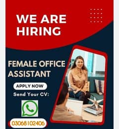 Female assistent required For Events