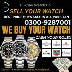 WATCH BUYER we Buy Omega tudor Rolex Hublot chopard breitling IWc