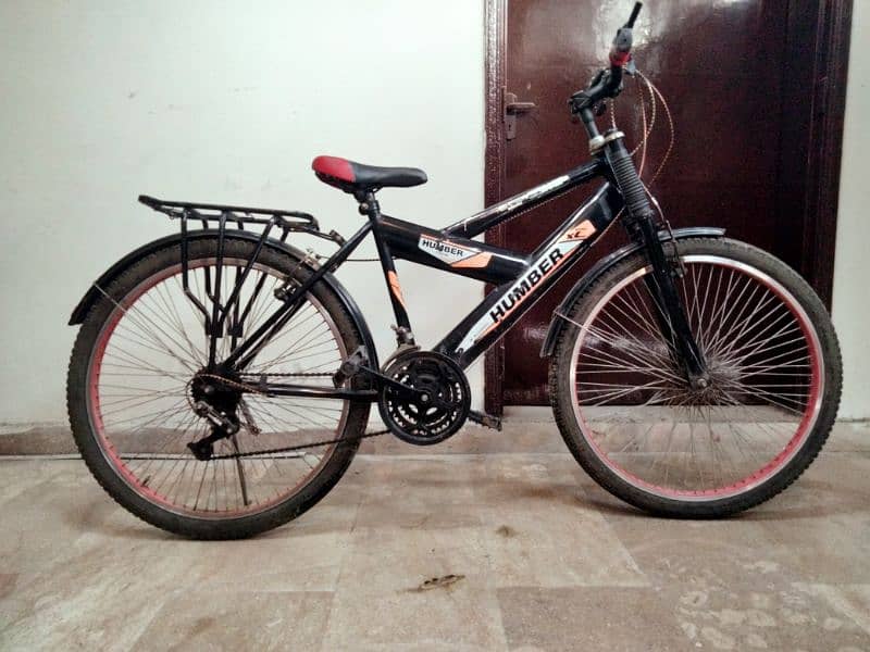 Bicycle for 13 to 15 year old. Humber bicycle with gears upto 7 0