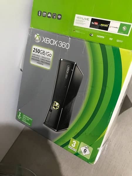 xbox 360 RGH slim with kinect 10