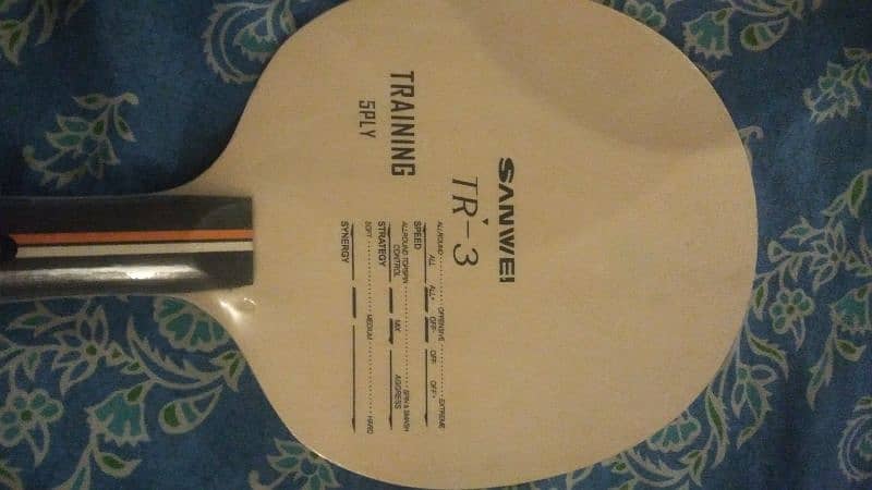 Table Tennis Original SANWEI TR-3 5ply wood Blade 0