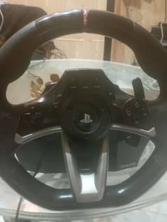 PlayStation 4 steering wheel hori company