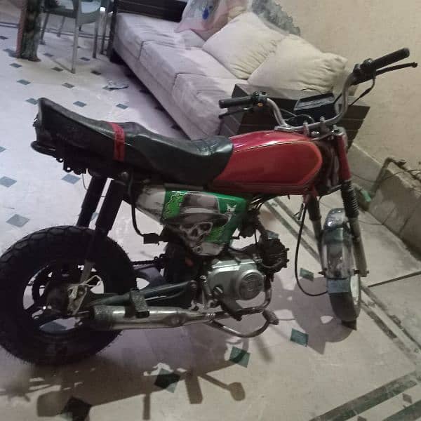 i am selling my mini bike in very good condition. 4