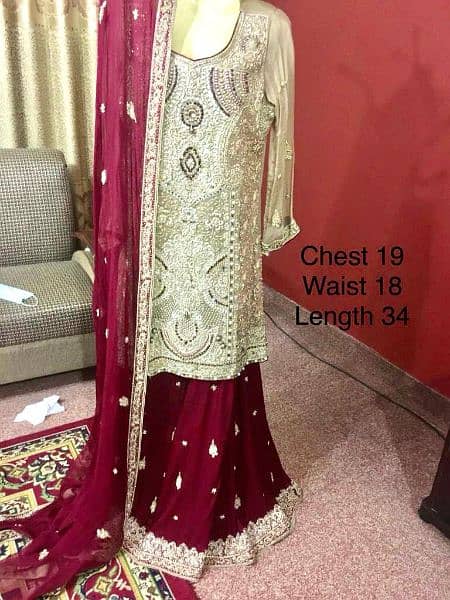 bridal sharara 0