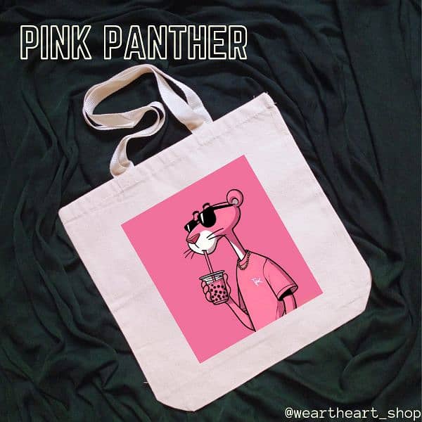 Customized Hand painted tote bags 7