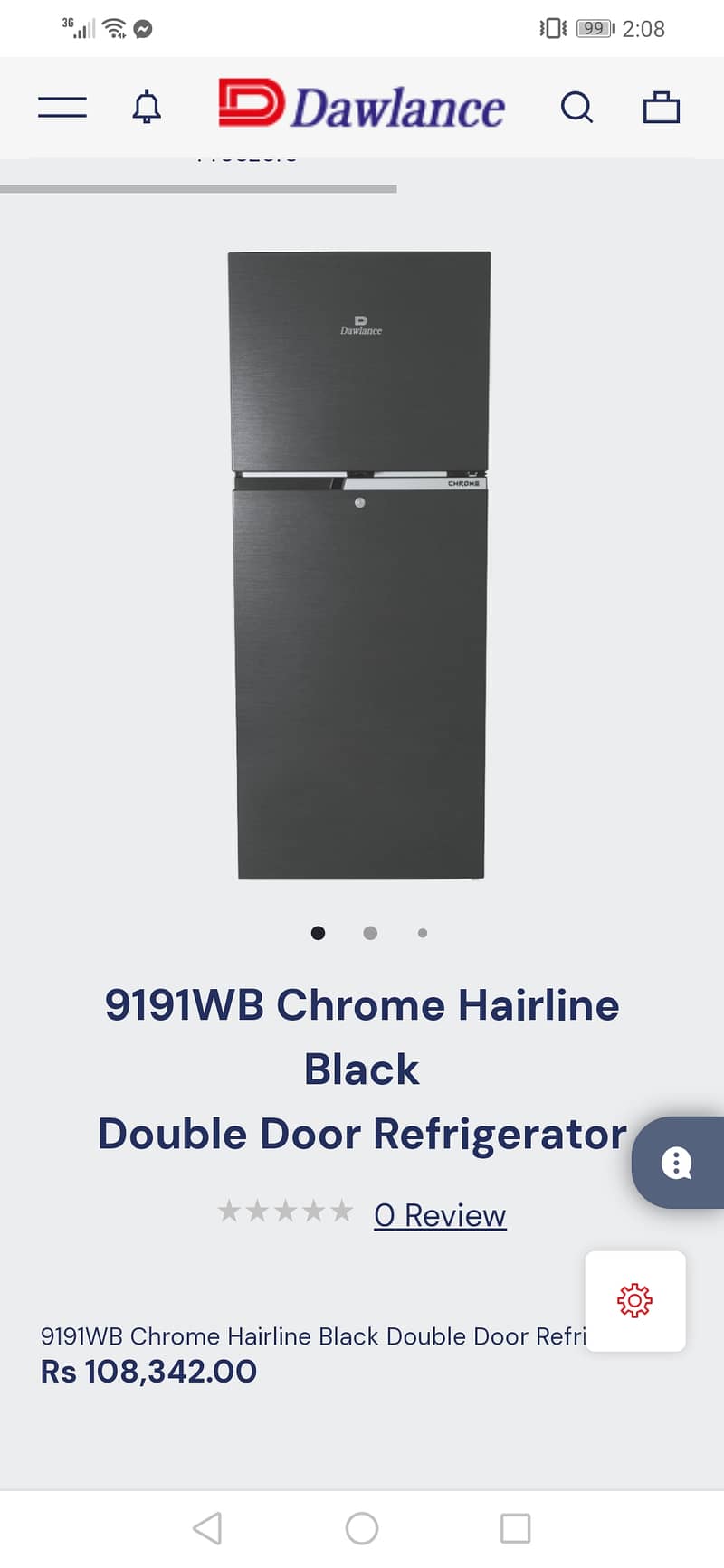 Dawlance Refrigerator Model 9191 chrome 2023/Fridge/Freezer 5