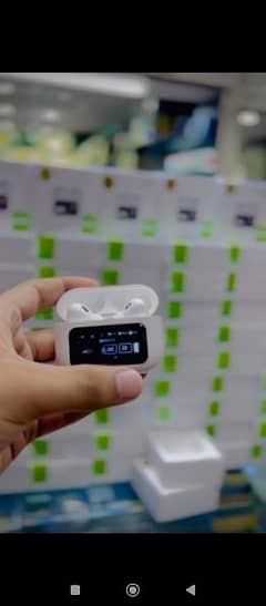 Touch screen air pods company tech hub