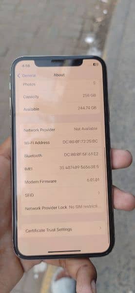 iphone X All ok factory unlocked 256 1