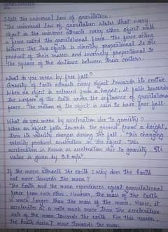 handwriting Assignment work 0